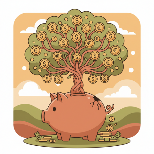 Illustration of money growing tax-free, representing Roth Conversions for Retirement strategy.