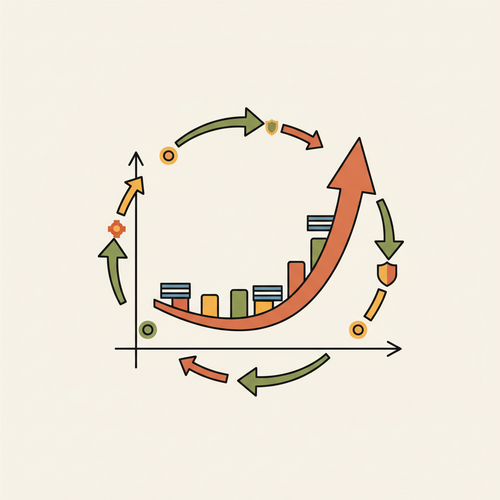 Illustration depicting sovereign yield curve calibration and fixed-income institutional hedging strategies.