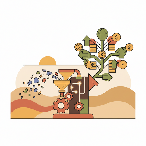 Illustration of an algorithm optimizing financial data for unsecured liability management and reward matrix arbitrage.