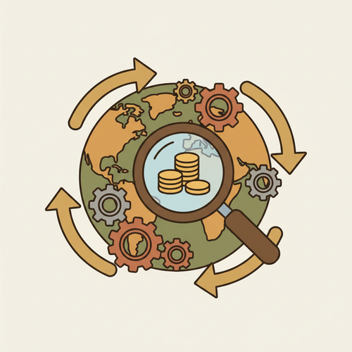 Conceptual illustration depicting sovereign wealth mobility and strategic financial management for high-net-worth jurisdictional arbitrage