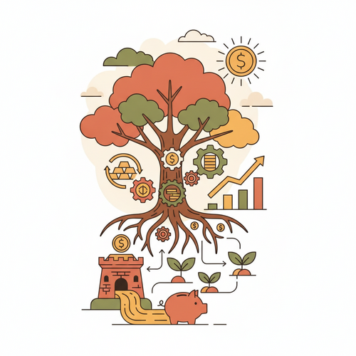Illustration depicting the impact of central bank rate transmission on fixed-income portfolio rebalancing strategies.